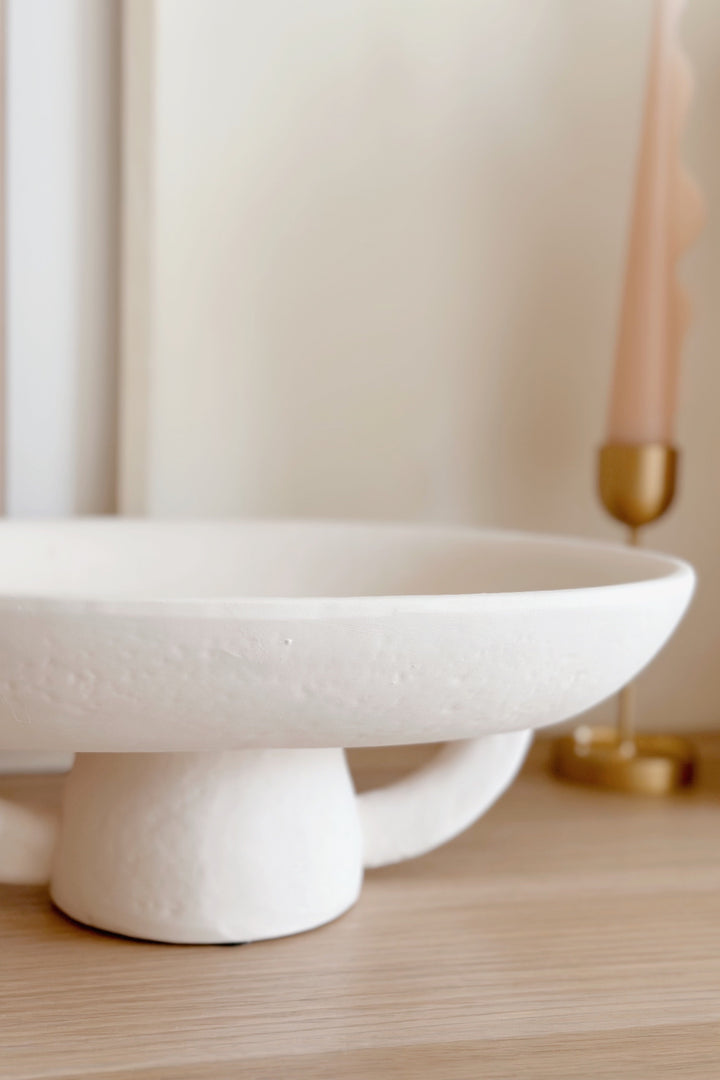 Raw Pedestal Tray