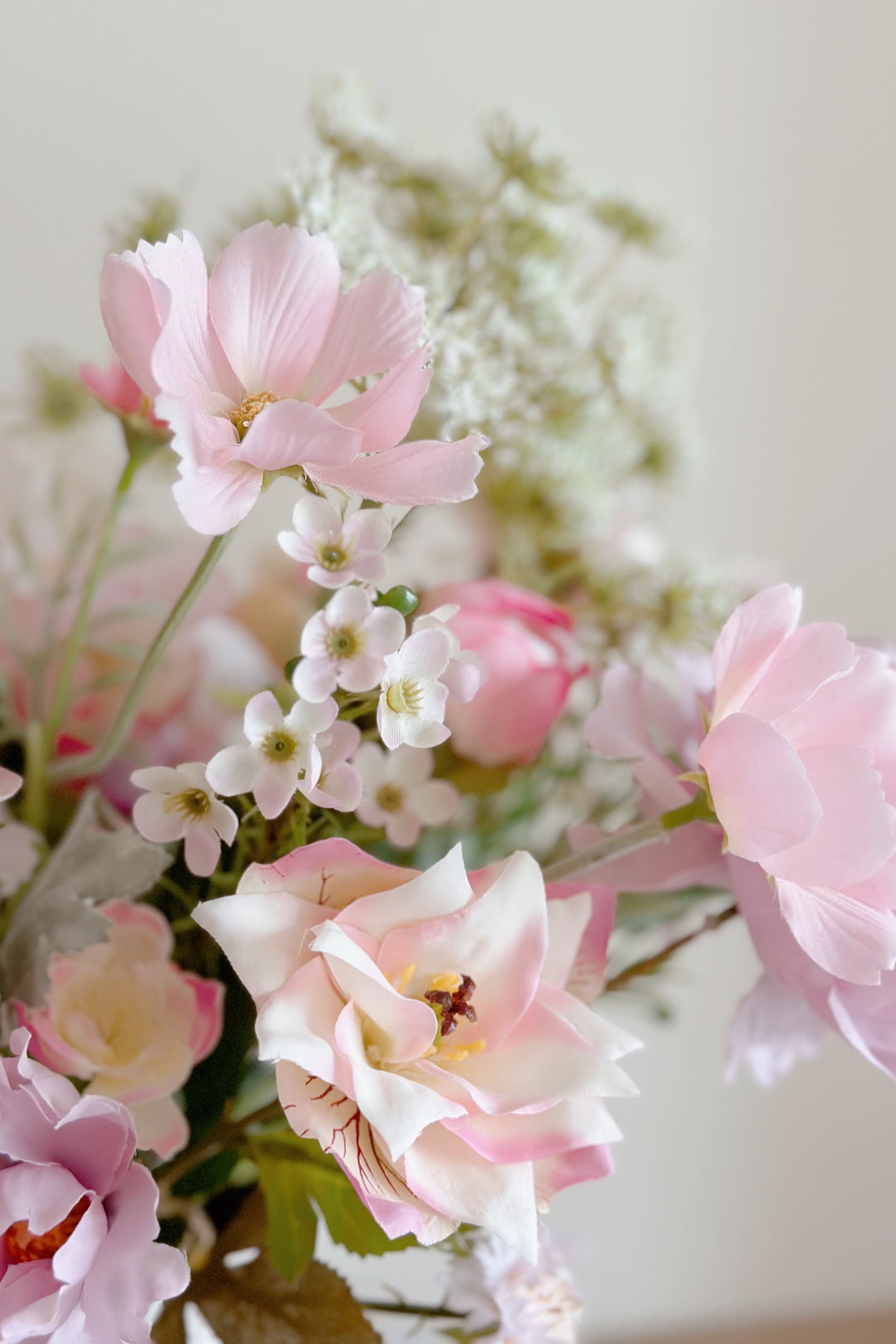 Dreamy Pink Garden in a Pot  (2 sided)