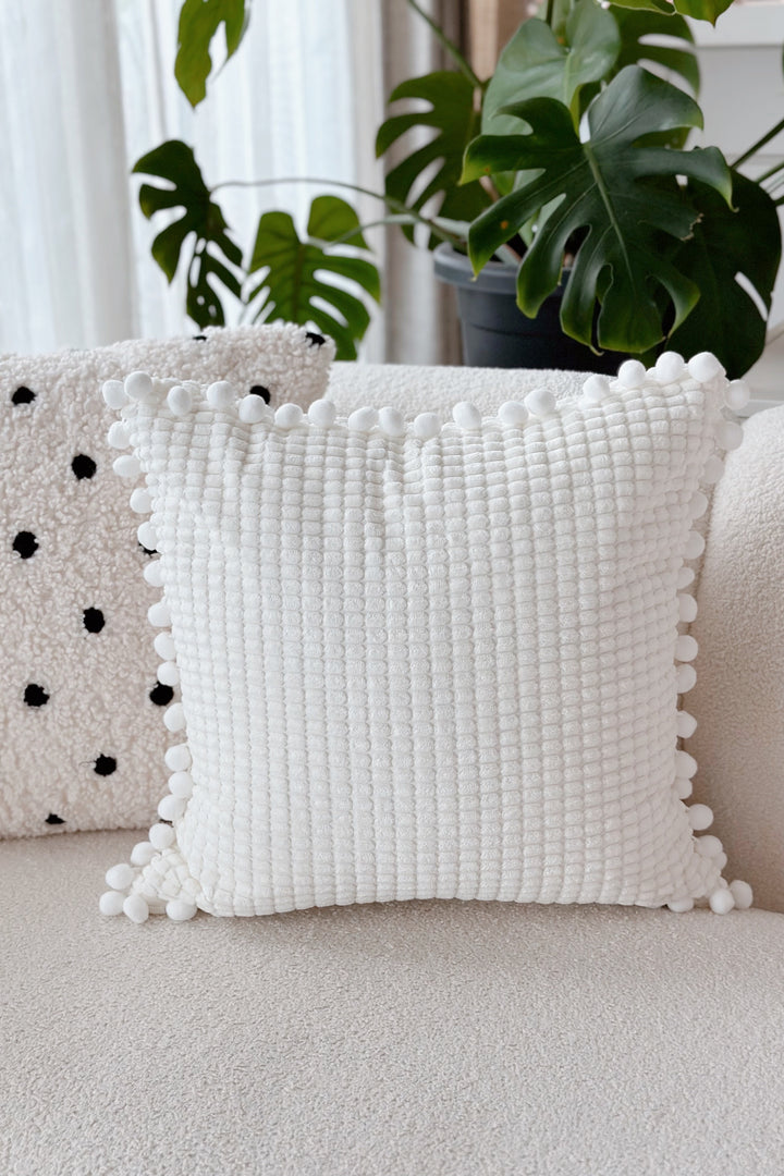 Mini Pom Rim Cushion Cover