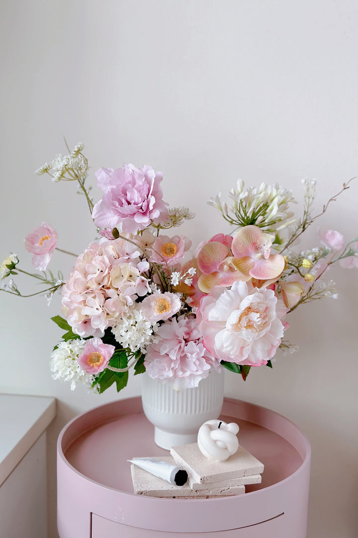 Blushing Bloom in the Pot  (2 sided)