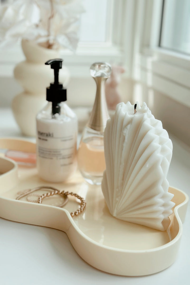 Irregular Cream Cloud Tray