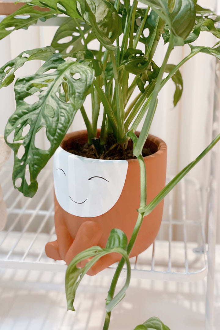 Smiley Kid Planter