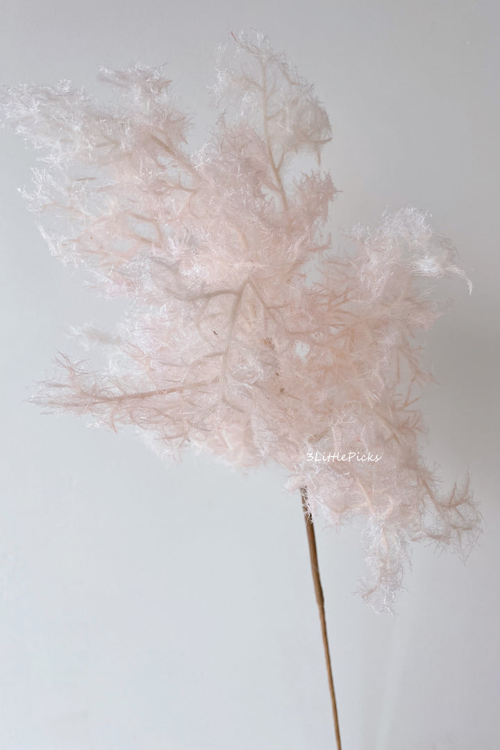 Artificial Pastel Pink Smoke Tree Branch
