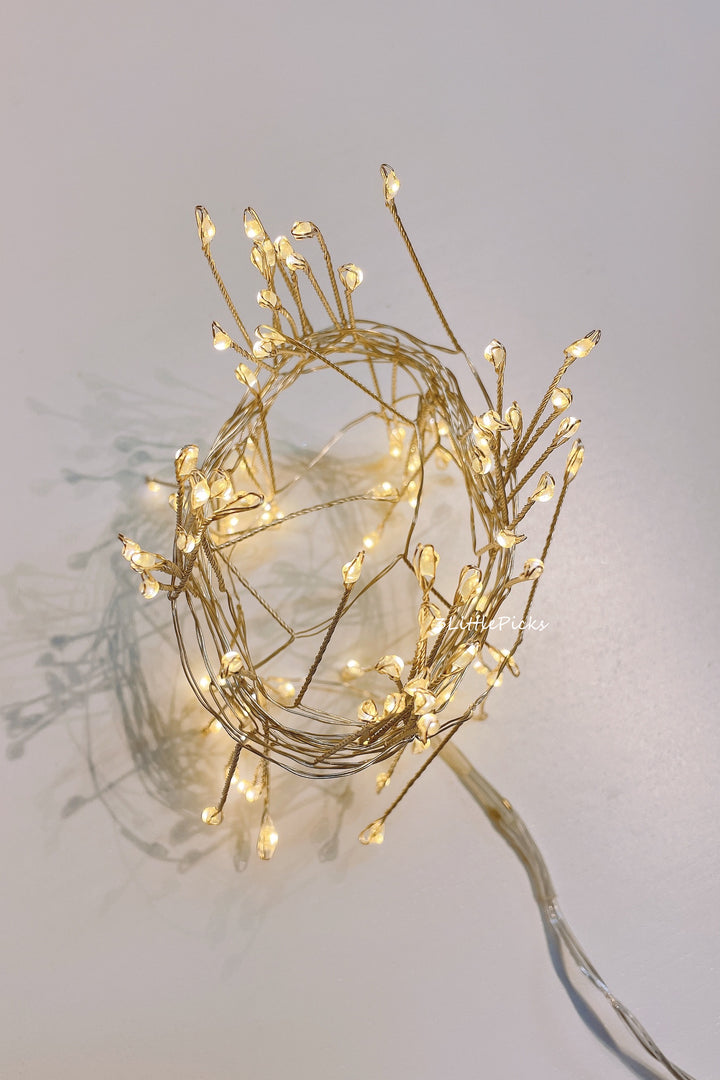 Sparkly Cluster Garland LED Light