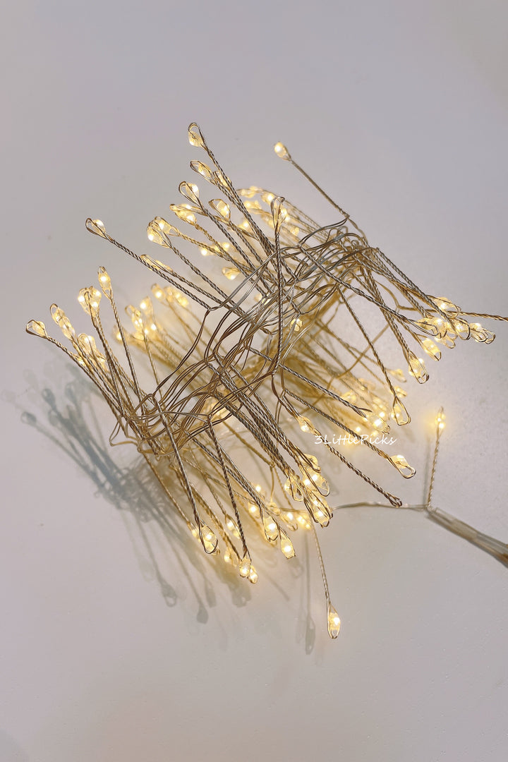 Sparkly Cluster Garland LED Light