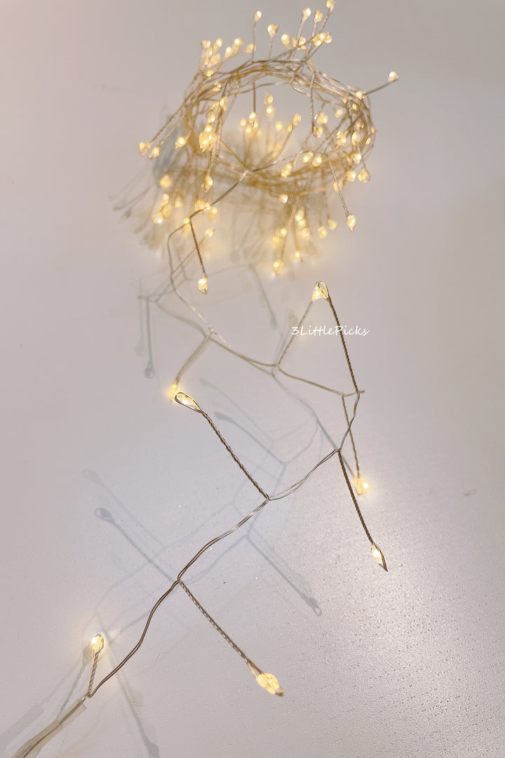 Sparkly Cluster Garland LED Light