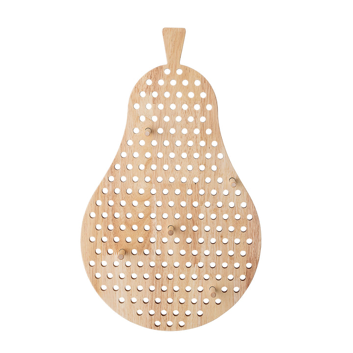 Pear Peg Board