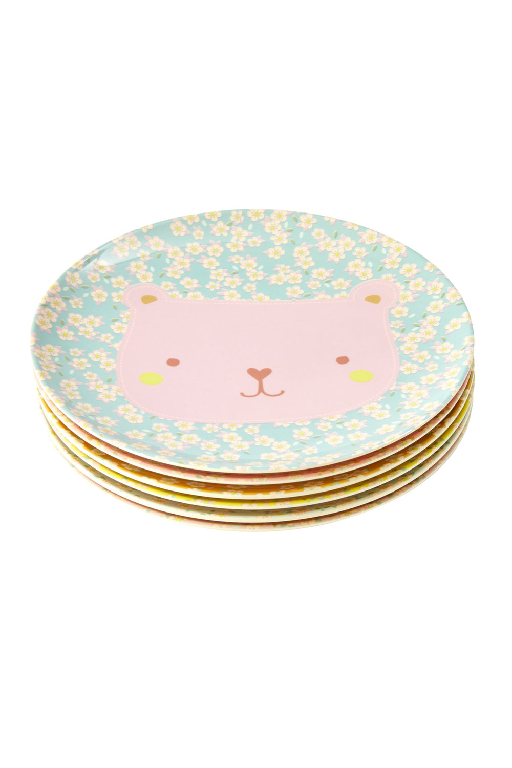Pastel Animal Melamine Plates, Dining, RICE - 3LittlePicks
