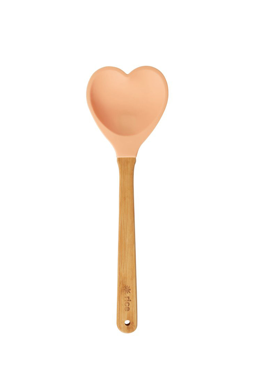 Pastel Heart Silicone Spoon