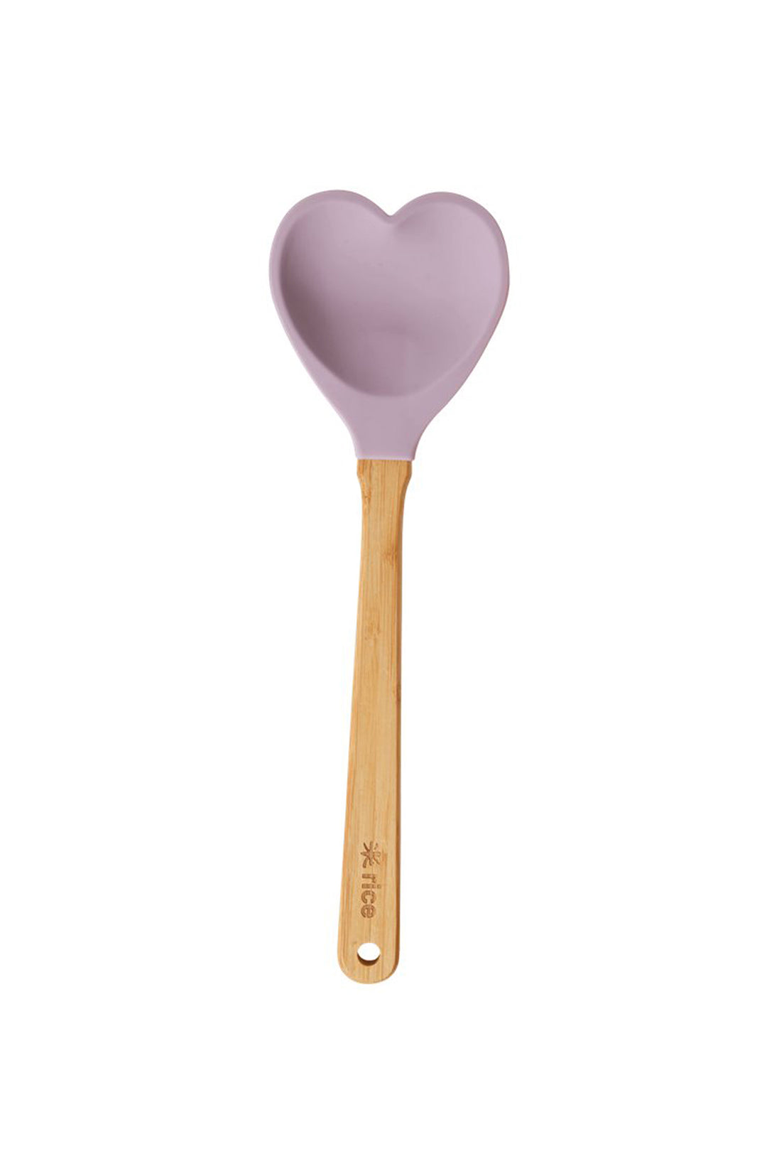 Pastel Heart Silicone Spoon