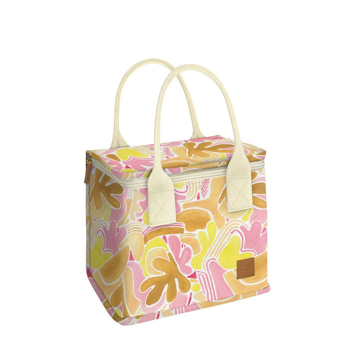 Golden Girl Lunch Bag With Canvas Handle