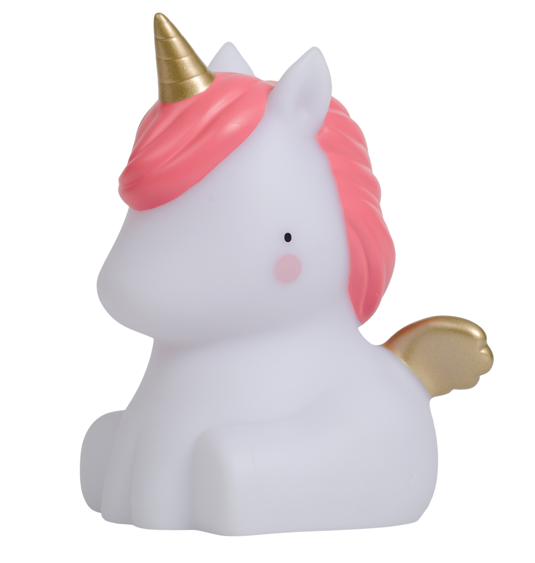 Little Golden Horn Unicorn Light, Lighting, A Little Lovely Company - 3LittlePicks