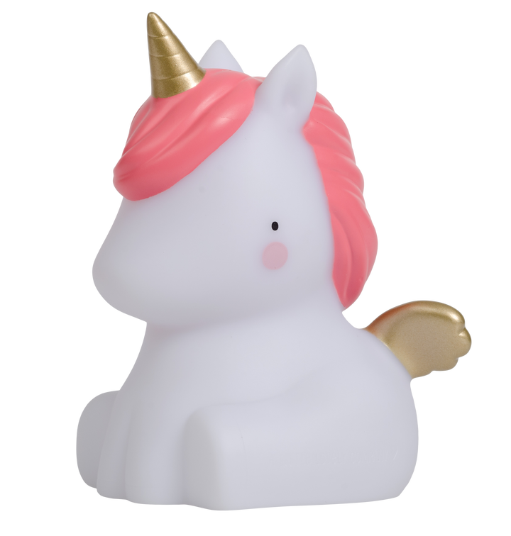 Little Golden Horn Unicorn Light, Lighting, A Little Lovely Company - 3LittlePicks