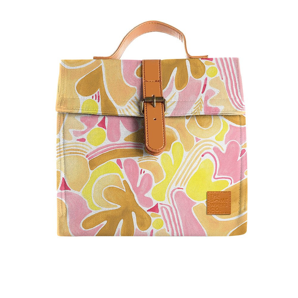 Golden Girl Lunch Satchel with Strap