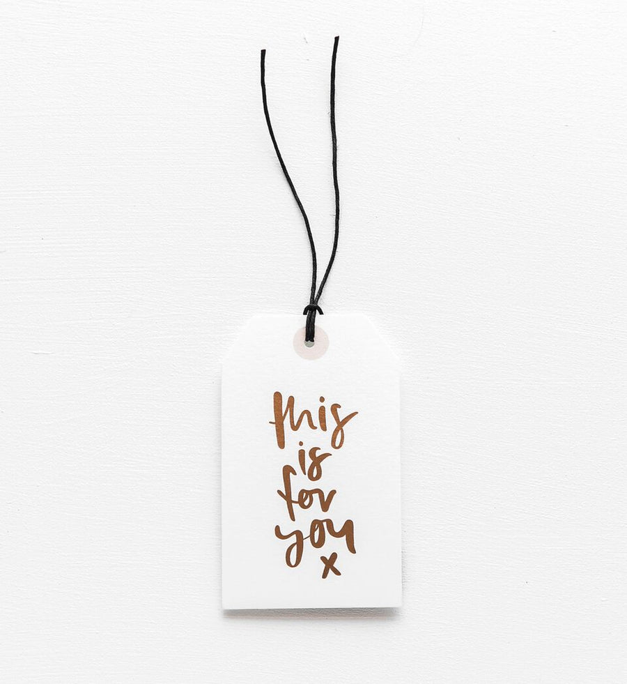 This Is For You Gift Tag, Stationary, Emma Kate Co. - 3LittlePicks