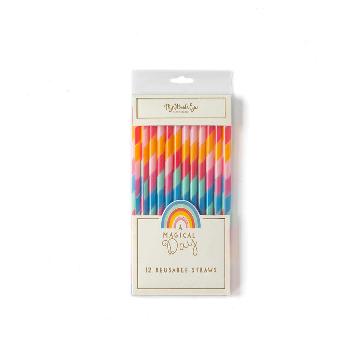 Magical Rainbow Reusable Straw