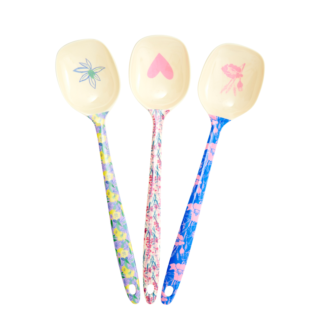 Flower Me Happy Melamine Cooking Spoon