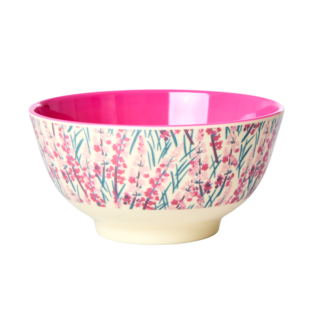 Floral Field Two Tone Medium Bowl