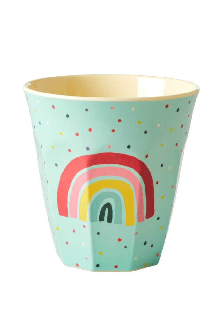 Funky Prints Medium Melamine Kids Cup Set Pink