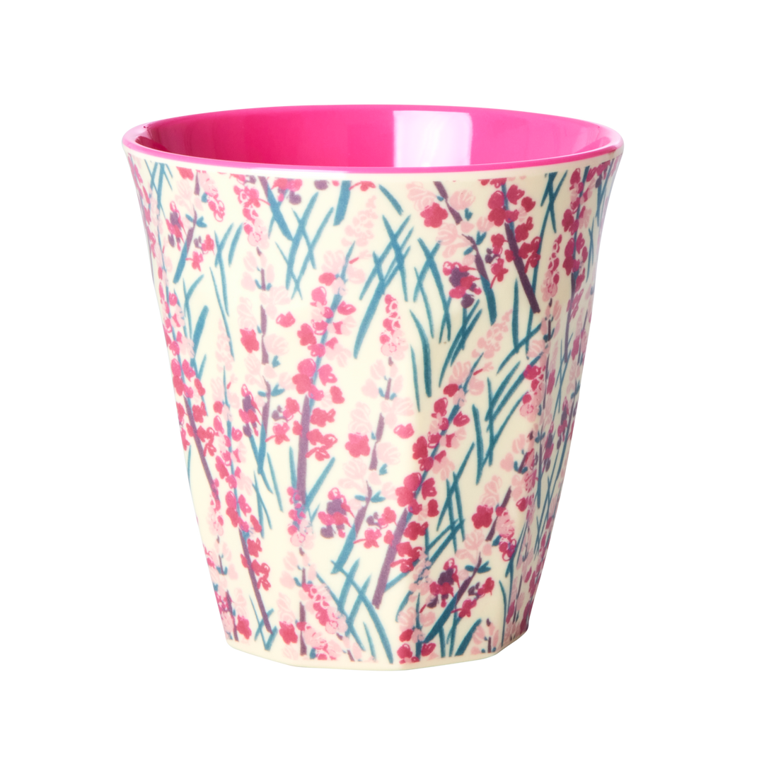 Floral Field Two Tone Medium Cup