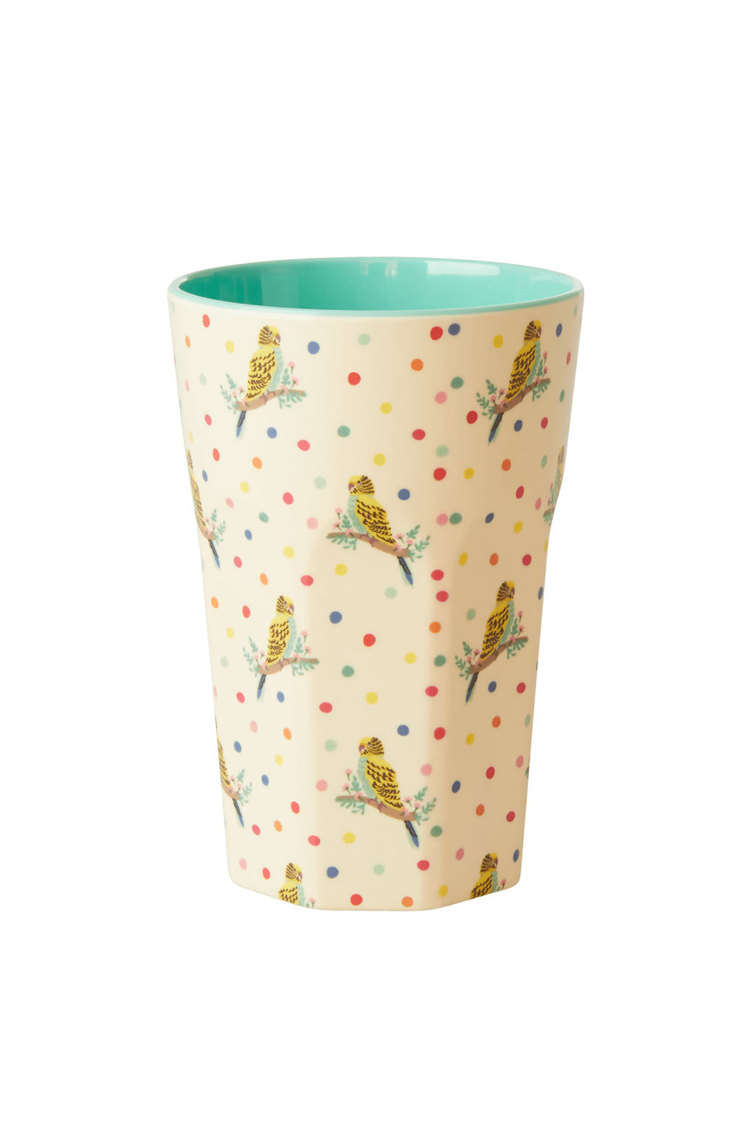 Budgie Two Tone Melamine Tall Cup