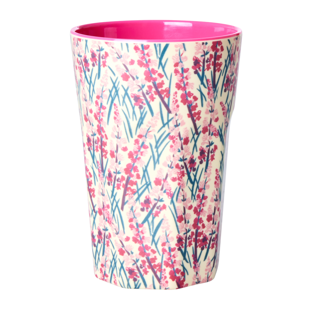Floral Field Two Tone Tall Cup