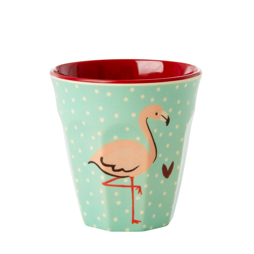 Jungle Print Melamine Kids Cups Pink