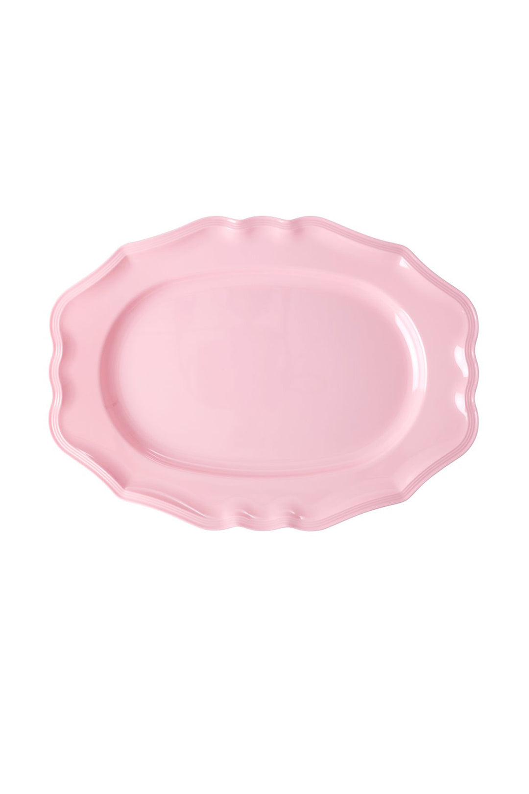 Ballet Slippers Pink Large Melamine Serving Plate