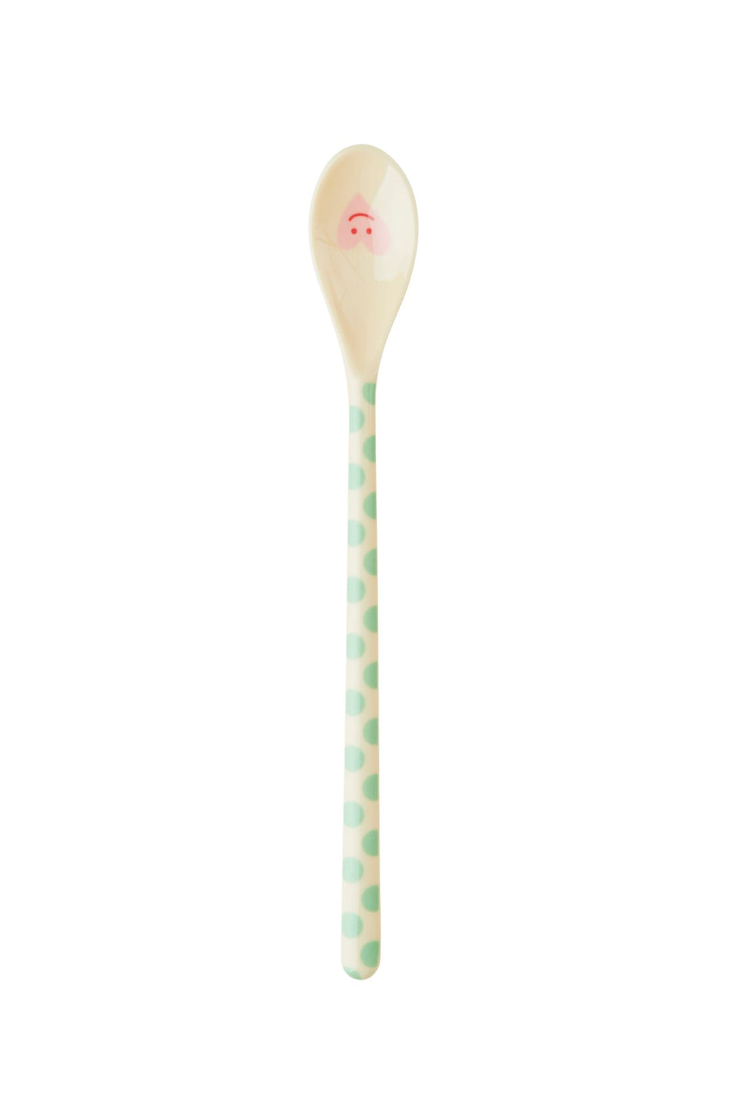 Graphic Print Melamine Latte Spoon