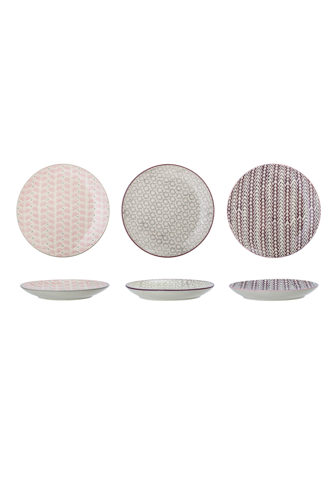 Maya Round Plate, Dining, Bloomingville - 3LittlePicks