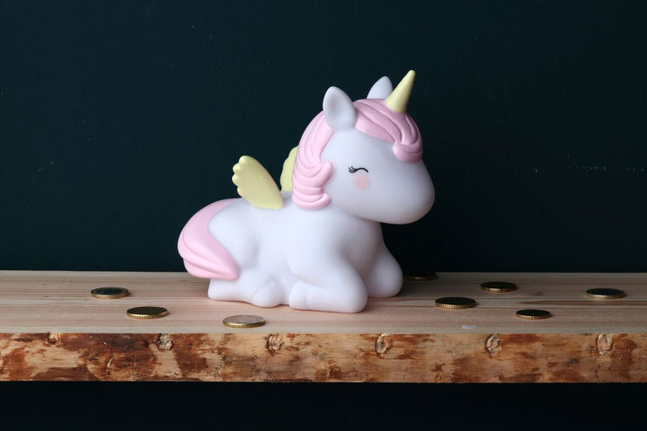 Unicorn Money Box, Lighting, A Little Lovely Company - 3LittlePicks