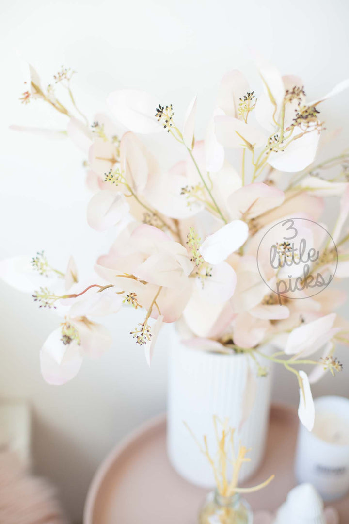 Pale Pink Eucalyptus Foliage Stems, Decor, 3littlepicks - 3LittlePicks