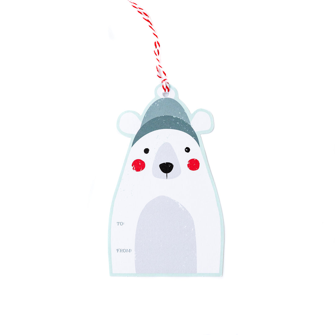 Polar Bear Over-sized Tags
