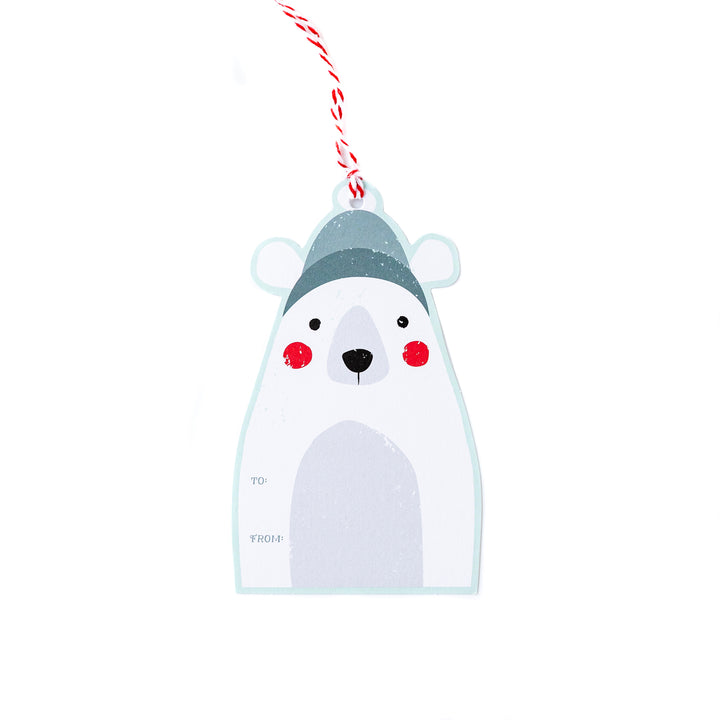 Polar Bear Over-sized Tags