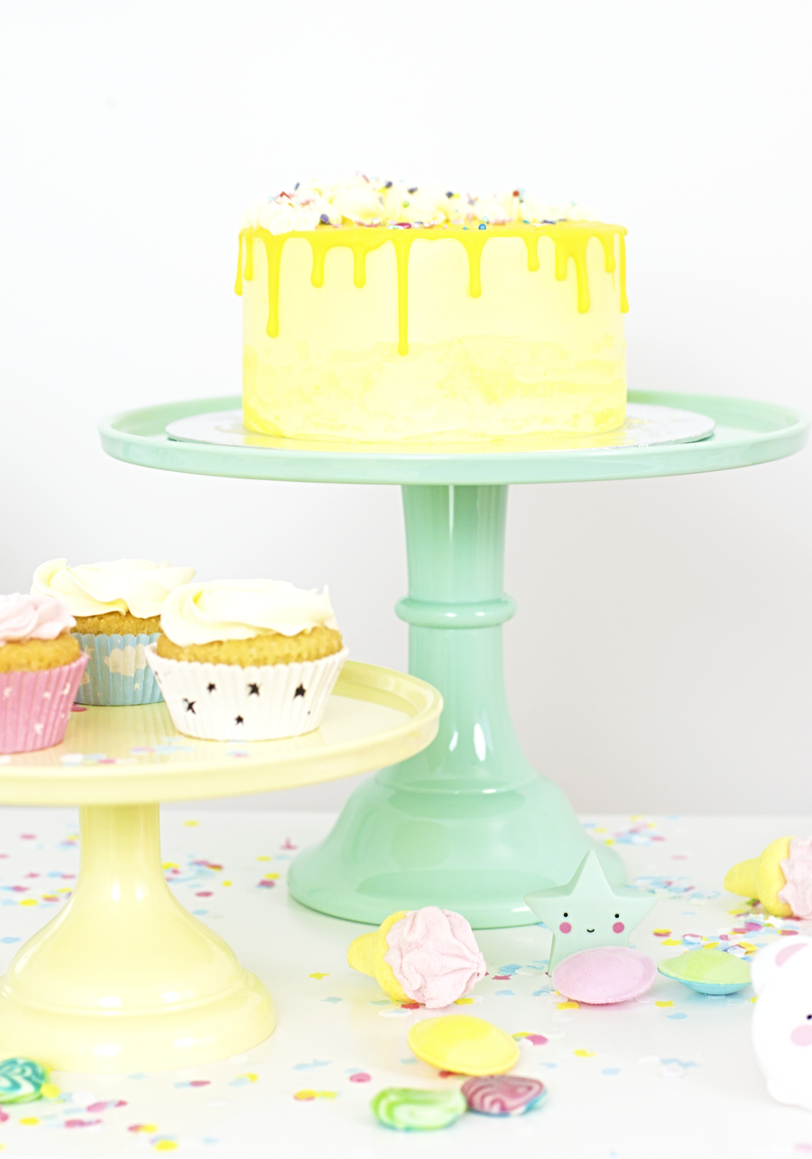 Large Mint Cake Stand, Serveware, A Little Lovely Company - 3LittlePicks