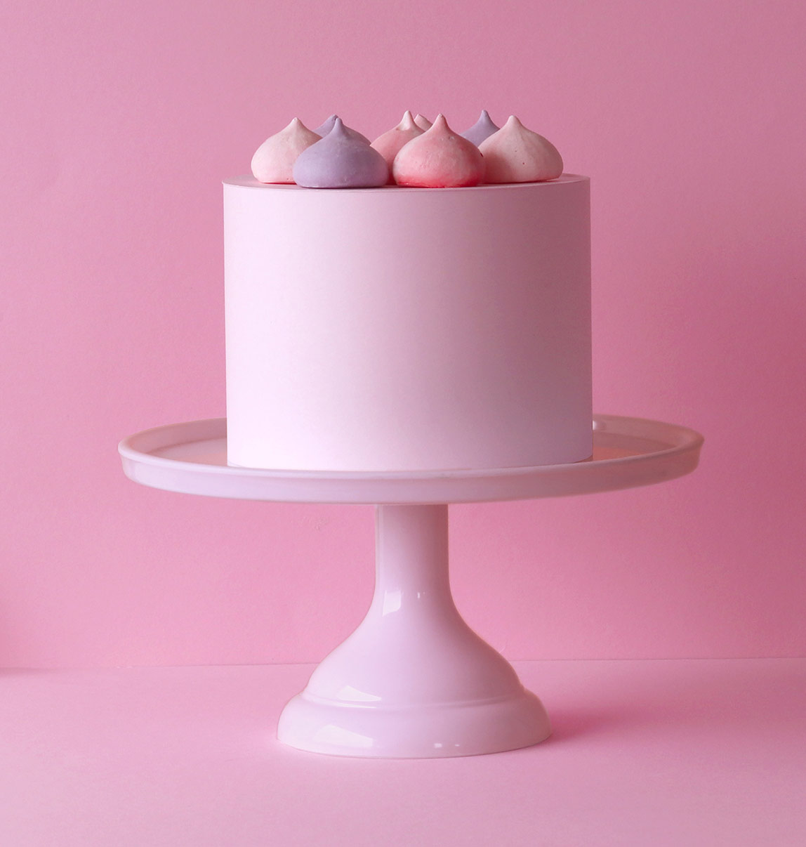 Pastel cake stand sale