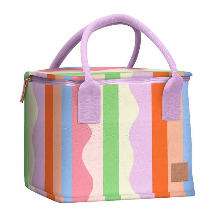 Poolside Soiree Lunch Bag with Canvas Handle