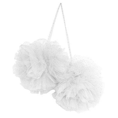 Large Sparkle Pom White, Decor, Spinkie - 3LittlePicks