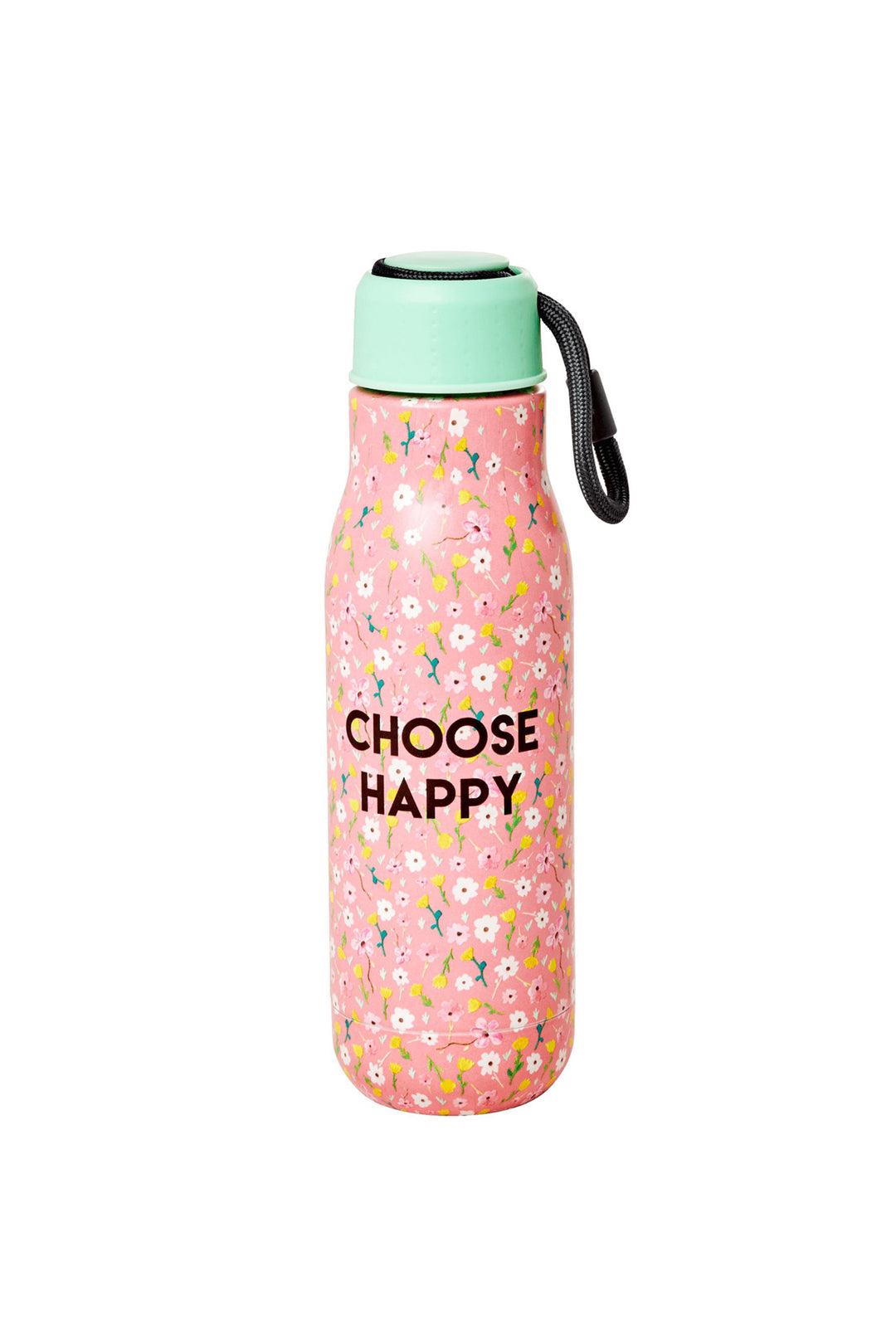 Choose Happy Stainless Steel Water Bottle