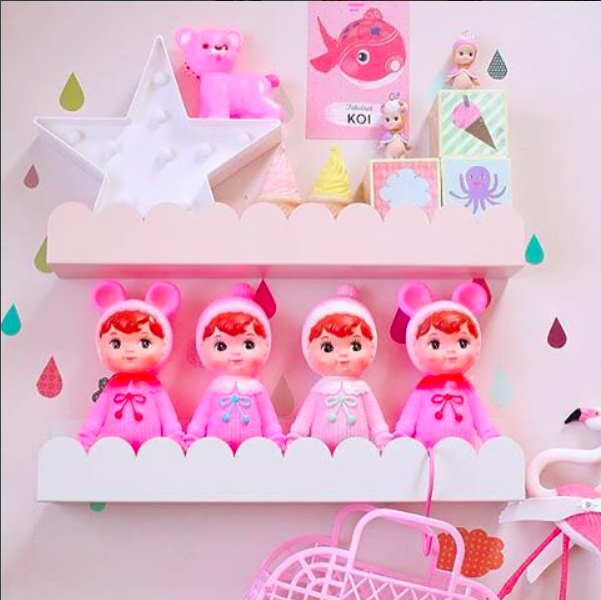 Cloud Shelf 45, Shelf, Wood Rabbit - 3LittlePicks