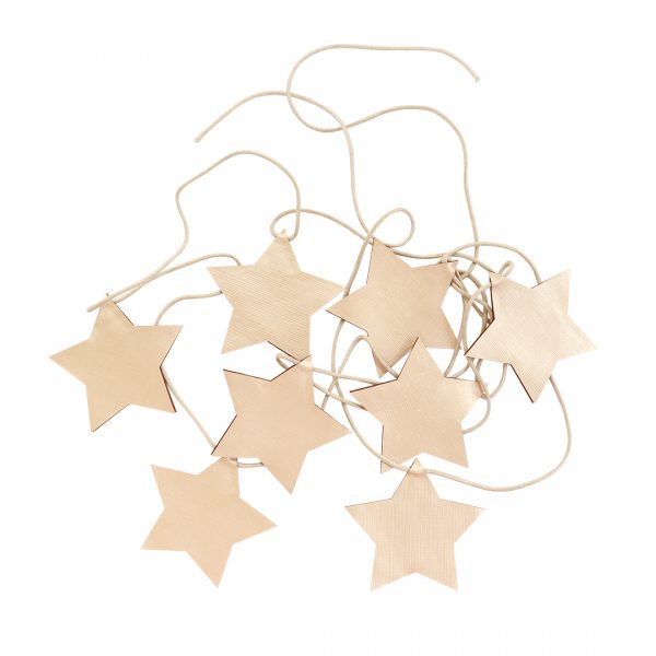 Star Garland Gold