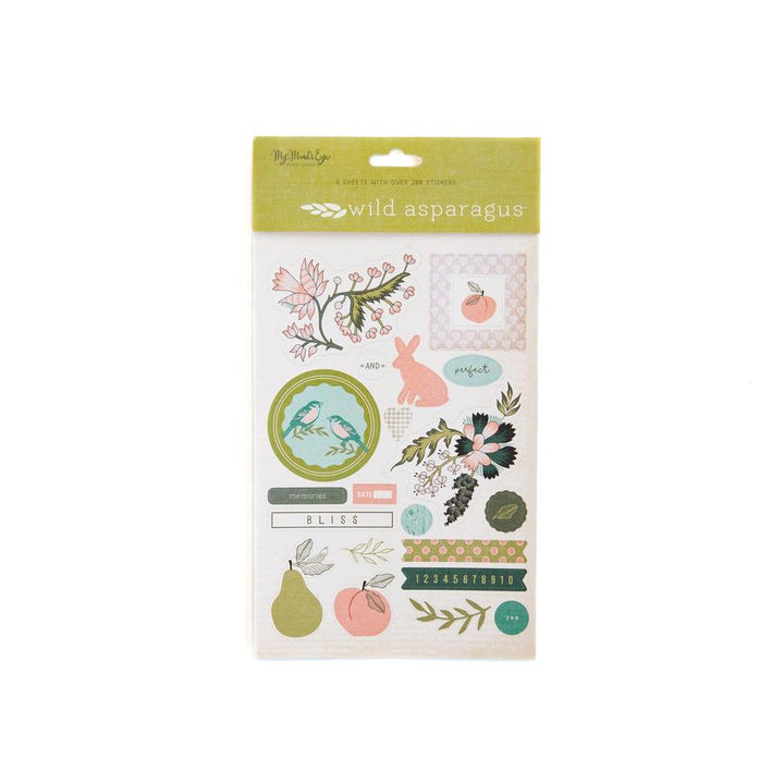 Wild Asparagus Sticker Set