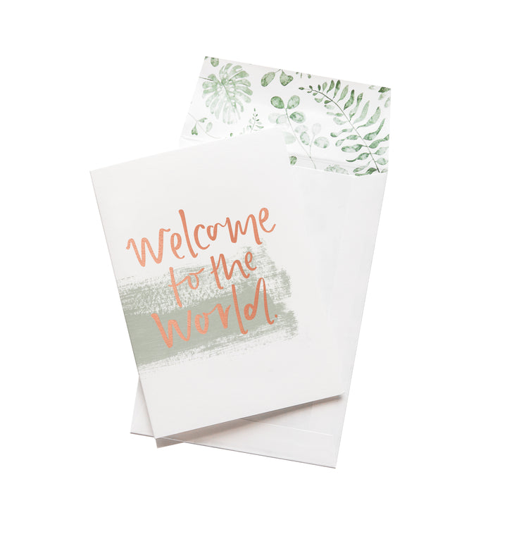 Welcome To The World, Stationery, Emma Kate Co. - 3LittlePicks