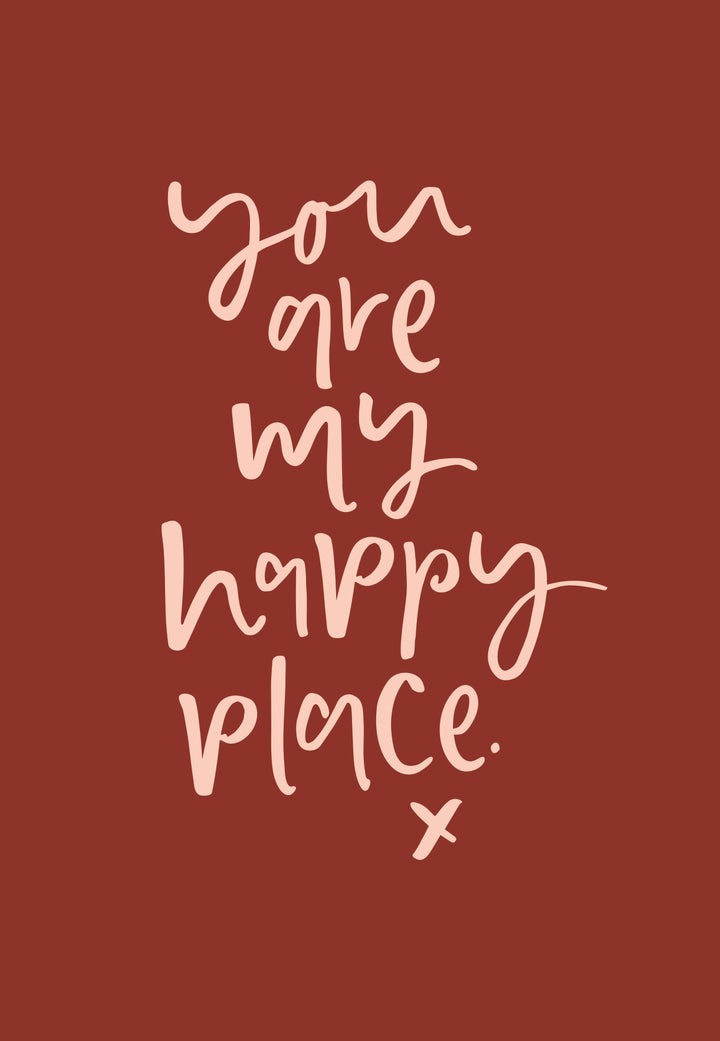 You Are My Happy Place, Stationery, Emma Kate Co. - 3LittlePicks