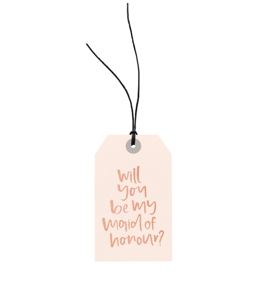 Maid Of Honour Gift Tag, Stationary, Emma Kate Co. - 3LittlePicks