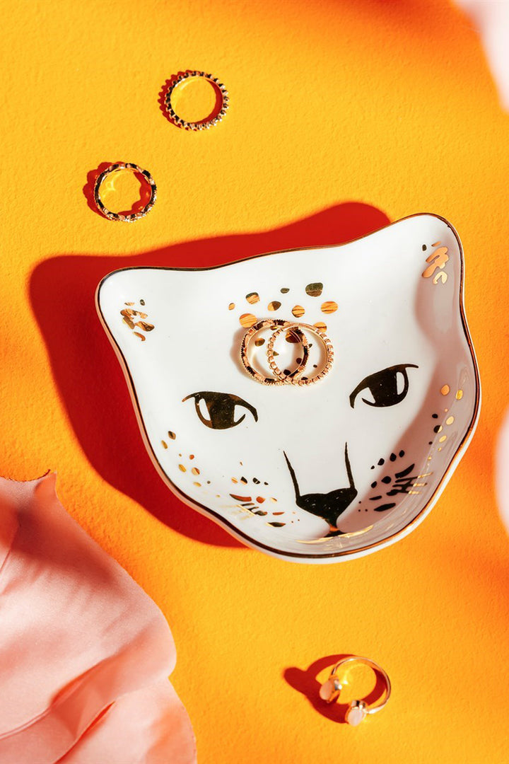 Leopard Love Trinket Dish