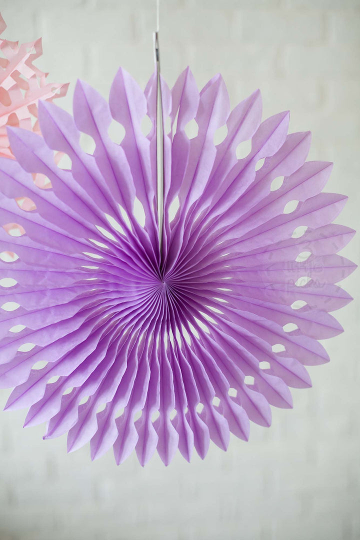 Snowflake Fan (40cm), Partyware, 3littlepicks - 3LittlePicks
