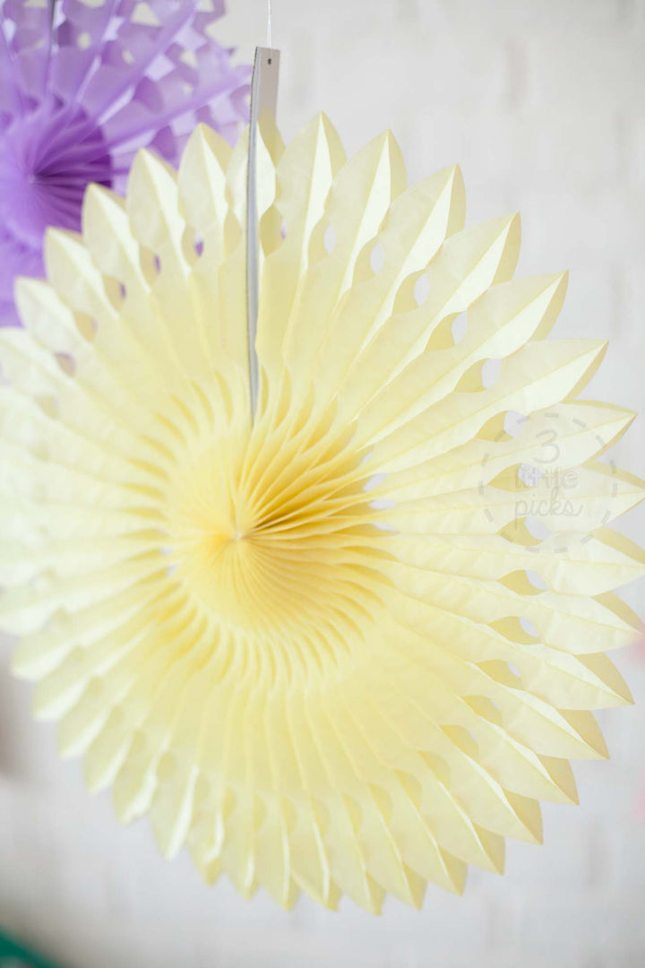 Snowflake Fan (40cm), Partyware, 3littlepicks - 3LittlePicks