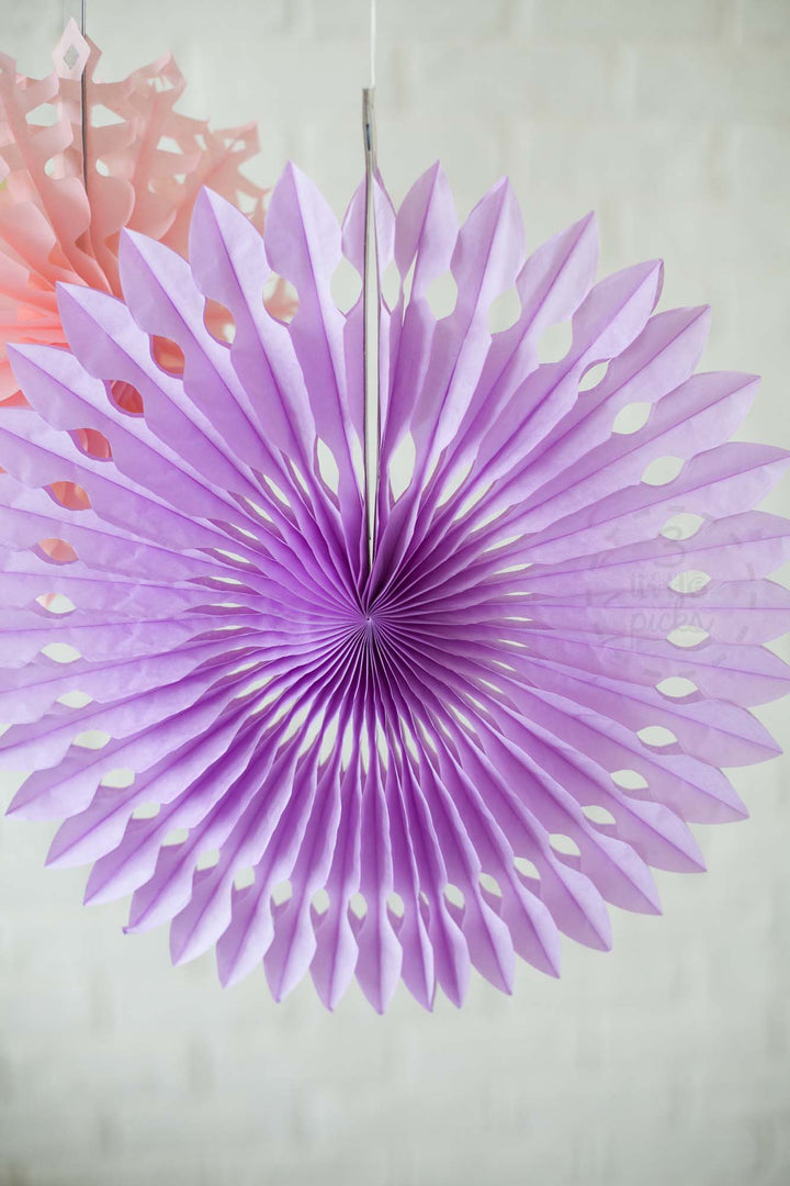 Snowflake Fan (40cm), Partyware, 3littlepicks - 3LittlePicks