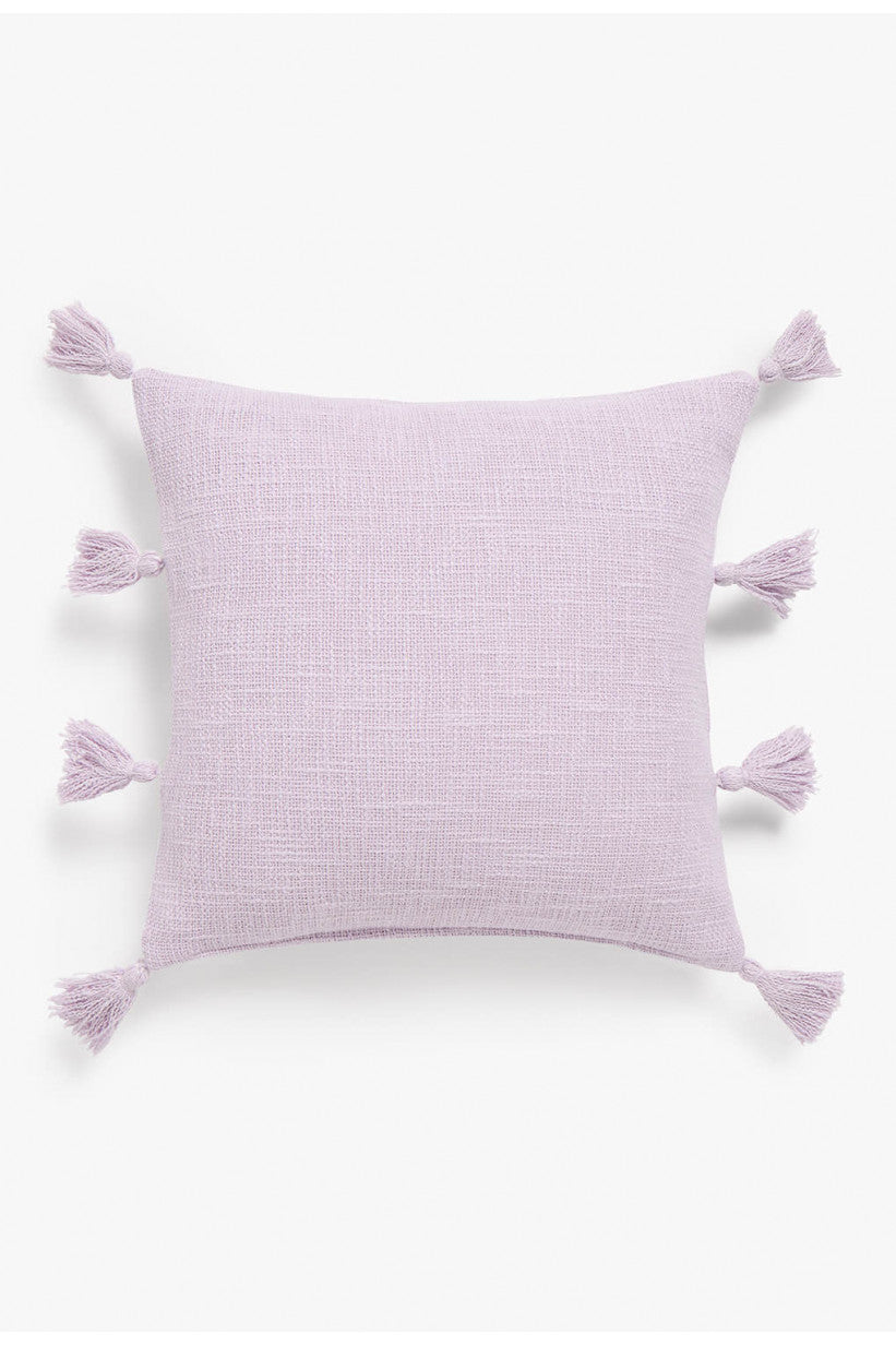 Vintage Square Cushion Cover Lilac